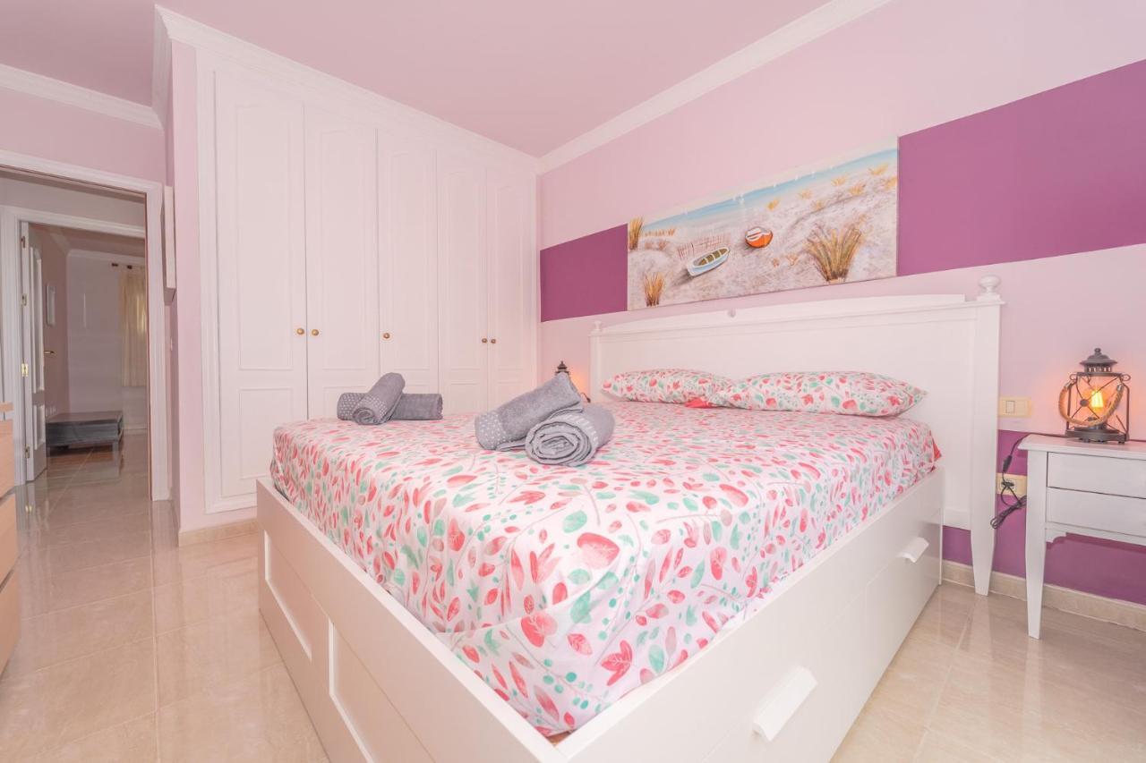 Ferienwohnung Luxury Penthouse 105M2,Bali Bed,Heated Pool,Sunset Costa Adeje  Exterior foto
