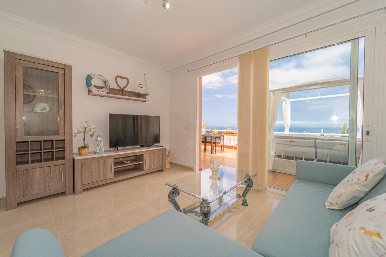 Ferienwohnung Luxury Penthouse 105M2,Bali Bed,Heated Pool,Sunset Costa Adeje  Exterior foto