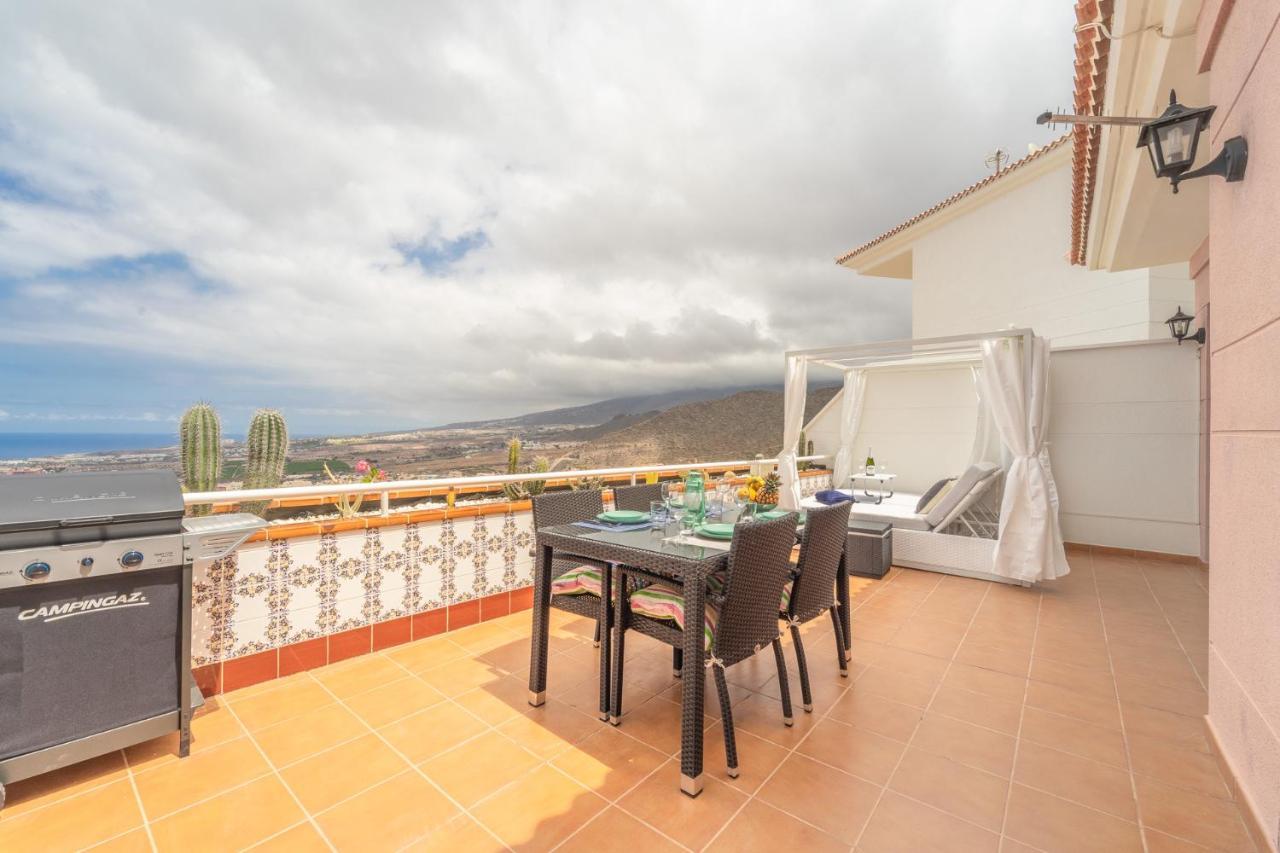 Ferienwohnung Luxury Penthouse 105M2,Bali Bed,Heated Pool,Sunset Costa Adeje  Exterior foto
