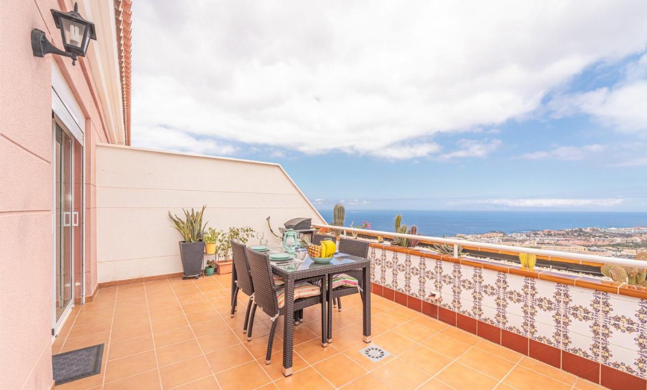 Ferienwohnung Luxury Penthouse 105M2,Bali Bed,Heated Pool,Sunset Costa Adeje  Exterior foto