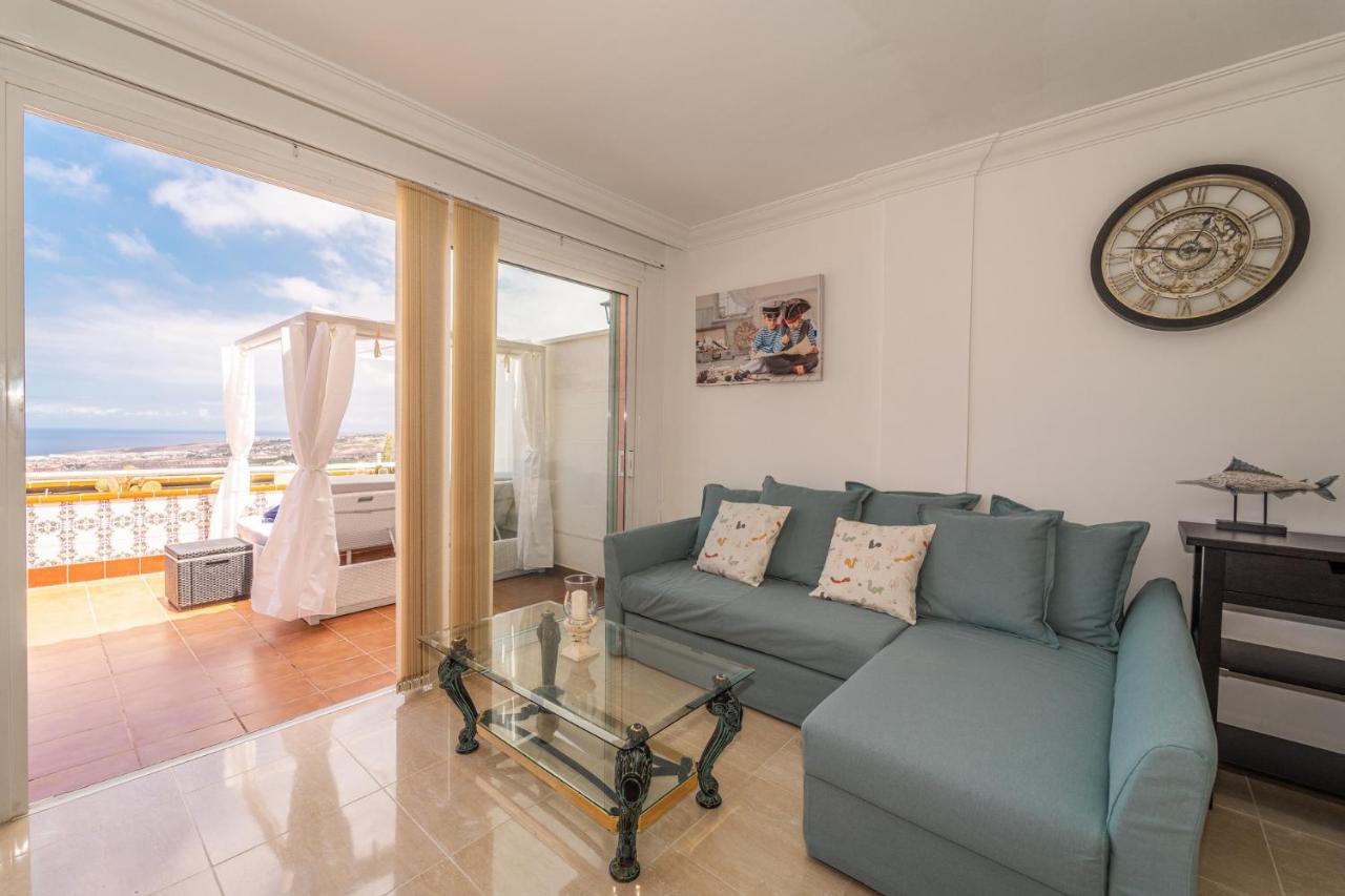Ferienwohnung Luxury Penthouse 105M2,Bali Bed,Heated Pool,Sunset Costa Adeje  Exterior foto