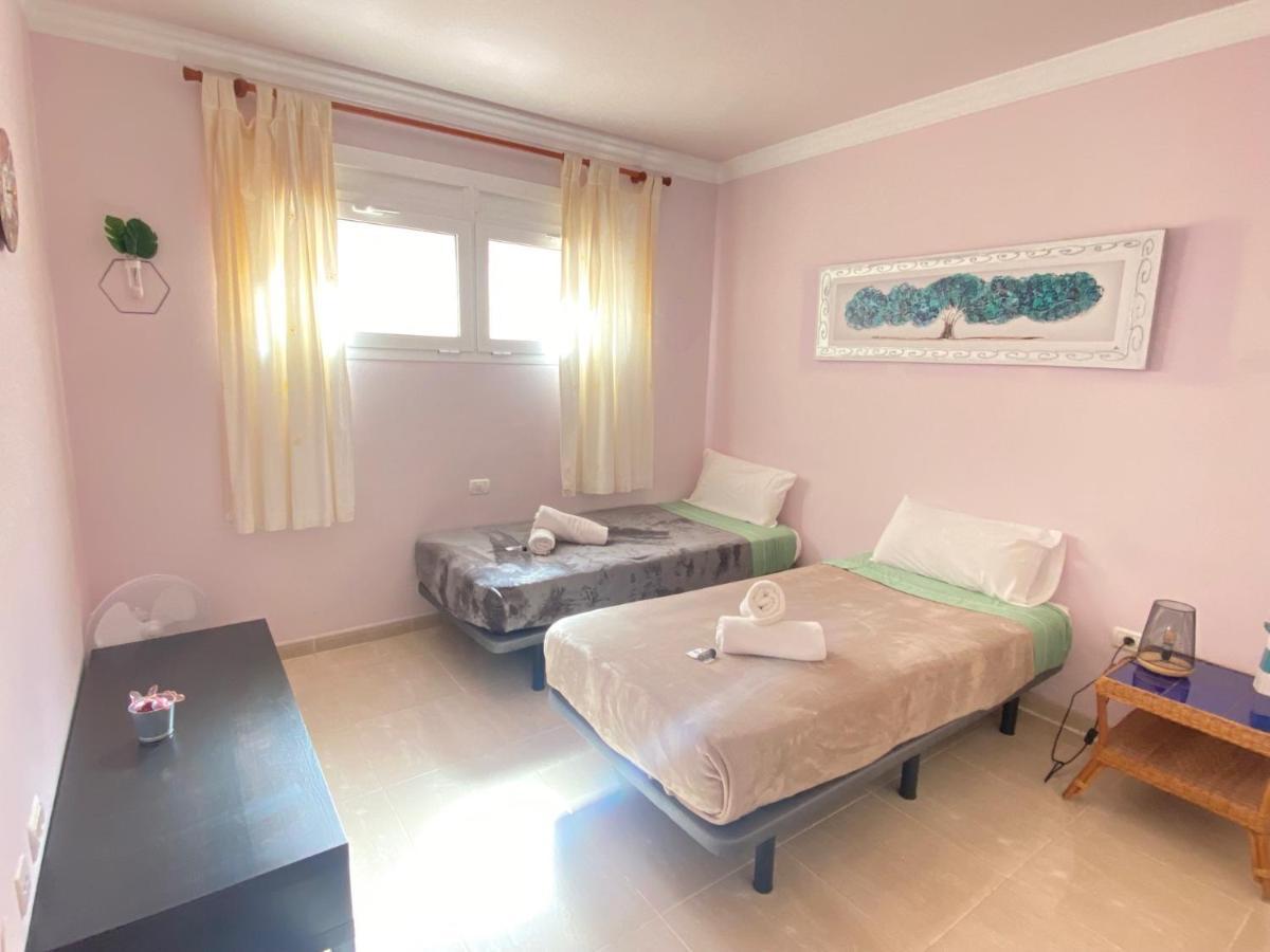 Ferienwohnung Luxury Penthouse 105M2,Bali Bed,Heated Pool,Sunset Costa Adeje  Exterior foto
